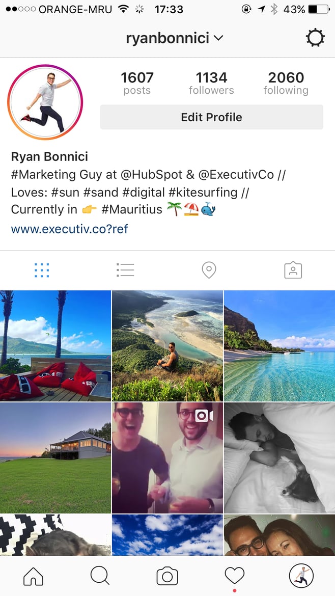 Ryan Bonnici on Instagram